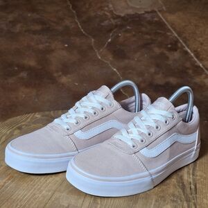 VANS Ward Sneakers Women’s 8.5 Salmon Pink Low Top Skate Shoes